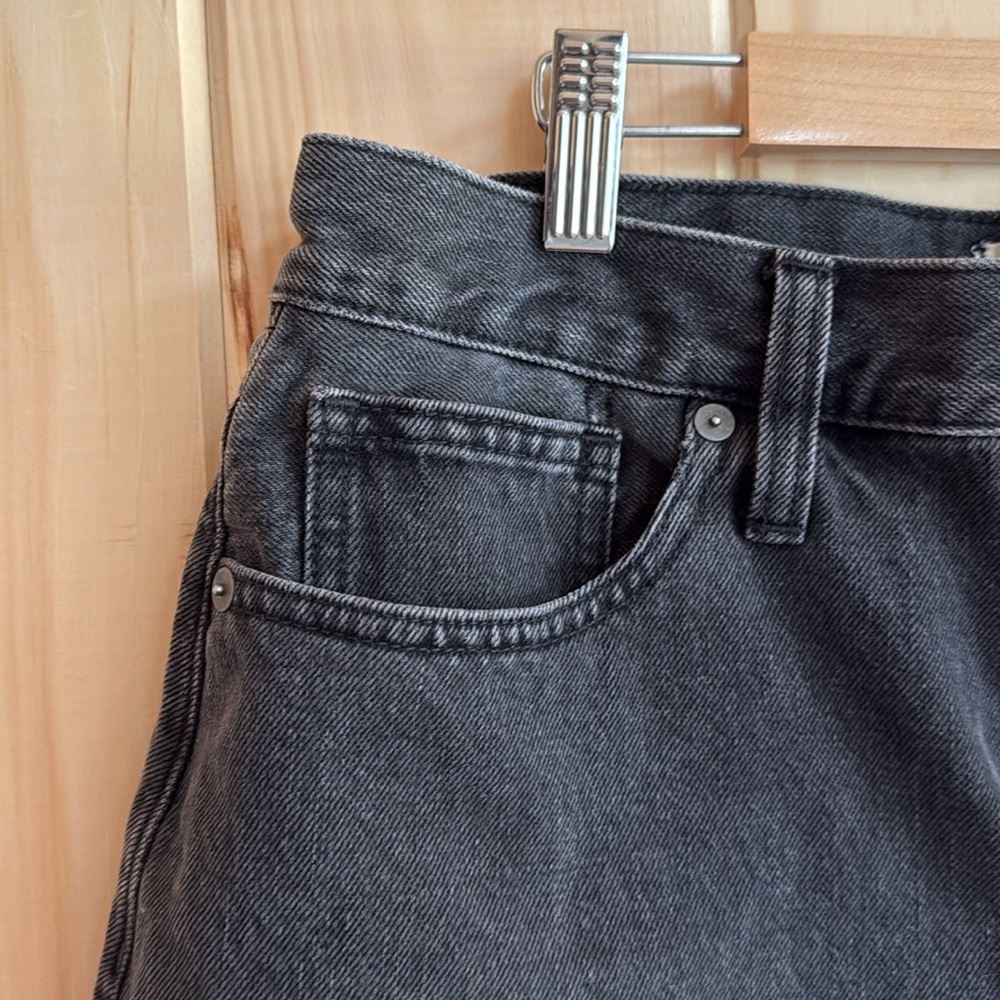Madewell Charcoal Denim Mini Skirt - Picture 6 of 7